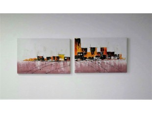 CITY 2 PAINTING 2 PIECES