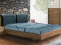 RUSTIC DOUBLE BED (TS) WOODEN BEDS