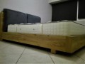 RUSTIC DOUBLE BED (TS)