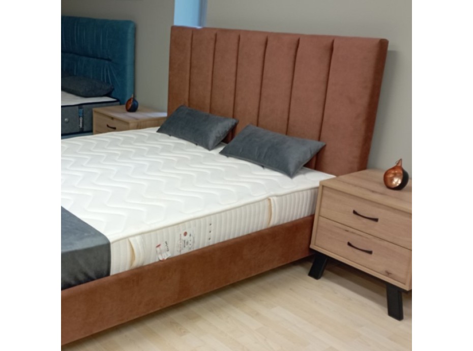 MAYA DOUBLE BED FABRIC BEDS