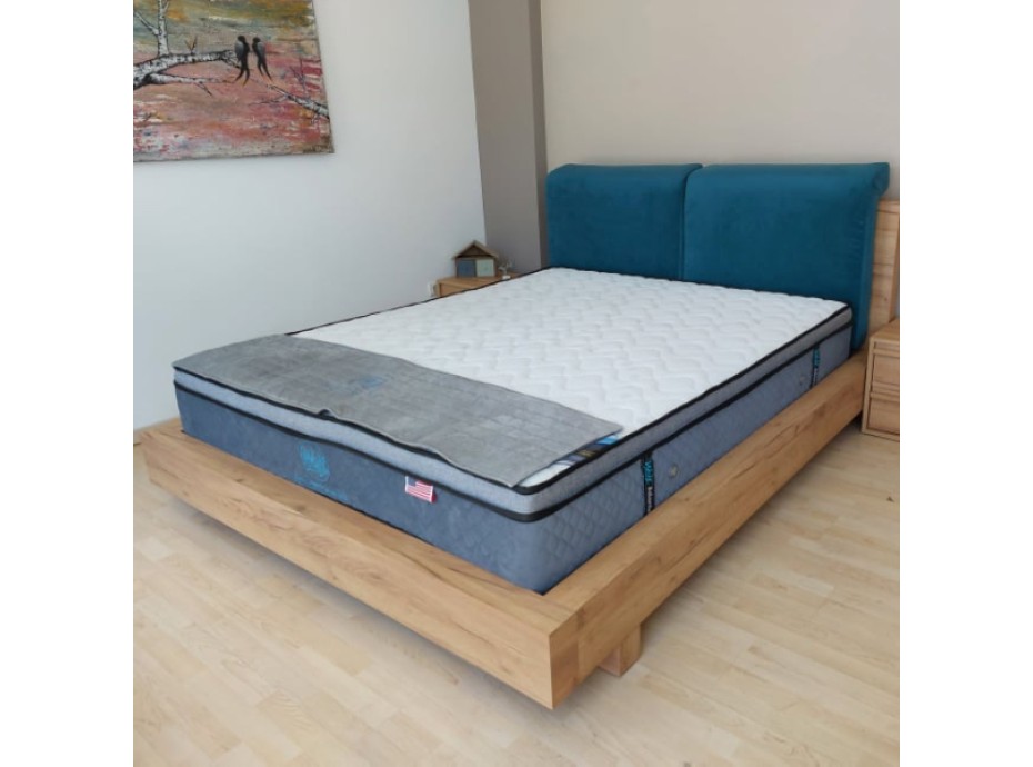 RUSTIC DOUBLE BED (TS) WOODEN BEDS