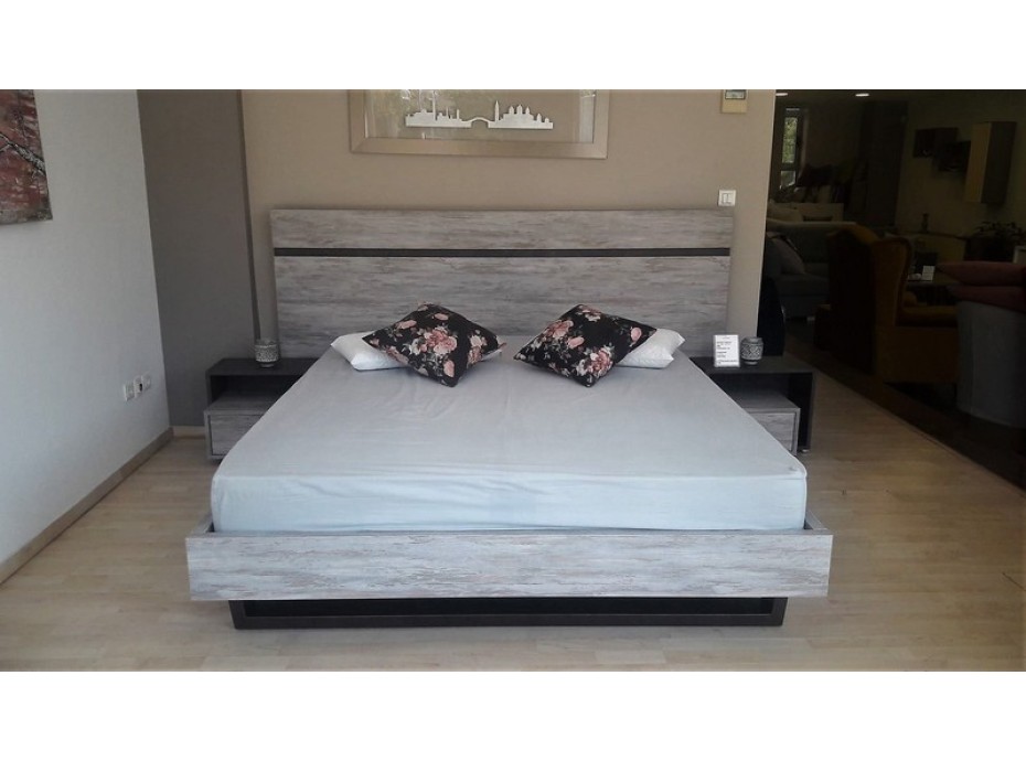 NEFELI DOUBLE BED (TS) WOODEN BEDS