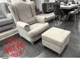 CLASSIC BERGERE SET WITH OTTOMAN