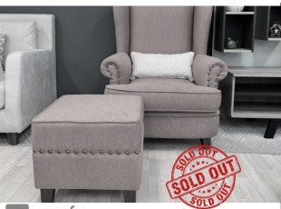 CLASSIC BERGERE SET WITH OTTOMAN