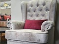 QUILTED BERGERE ARMCHAIRS