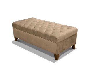 QUILTED OTTOMAN