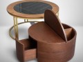 CARIBE COFFEE TABLE SET (LK)