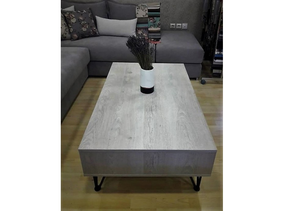 GREY COFFEE TABLE (AL)