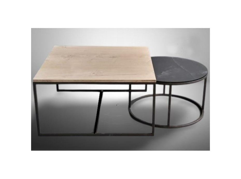 OPUS COFFEE TABLES SET (LK)