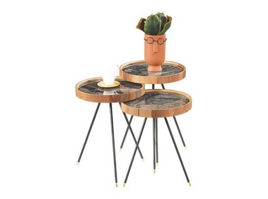 RIO COFFEE TABLES SET (FM)