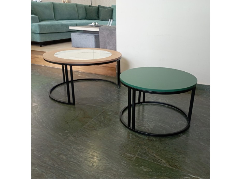 RIVIERA 2 COFFEE TABLES (LK)