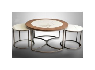 TRIPLEX COFFEE TABLES (LK)